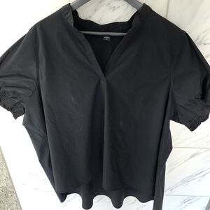 Elegant Black Women's Top